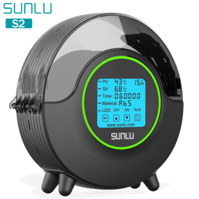 SUNLU S2 3D Printer Filament Dryer Box 360° Heating Filament Black Spool Holder