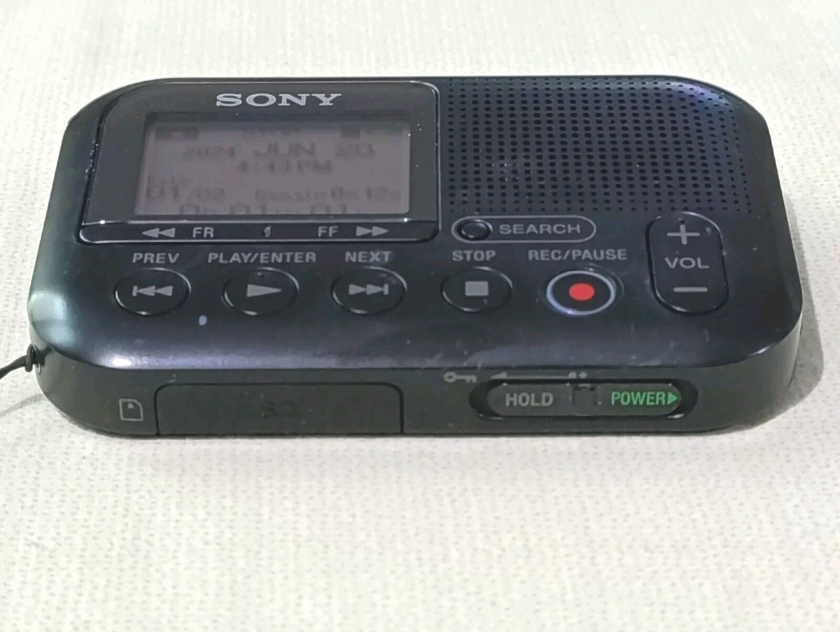 Sony ICD-LX30 Black Digital Flash Voice Recorder - (EXC+5) 2GB  