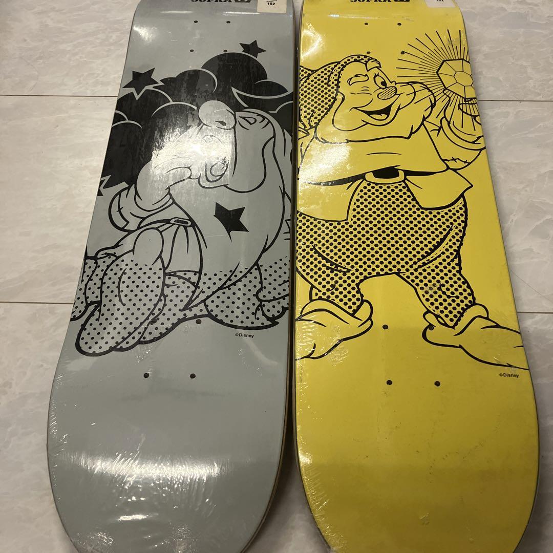 スケボーデッキ 【SUPRA x SNOW WHITE】 DISNEY SUPRA Limited Snow