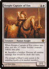 Knight-Captain of Eos (The List) Shards of Alara NM White Rare MTG CARD ABUGames