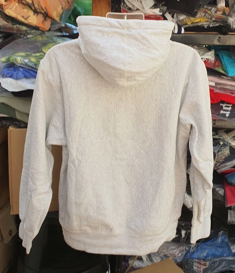 FW20 Supreme Drop Shadow felpa con cappuccio taglia M media felpa grigio erica