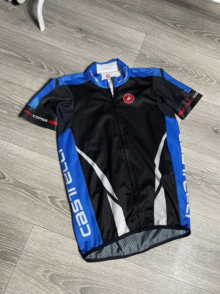 CASTELLI ROSSO CORSA CYCLING JERSEY SHIRT MAGLIA SIZE L | eBay