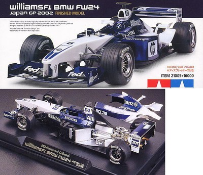 別売りメタルサスとシートベルト付き！田宮Williams FW24 1/20