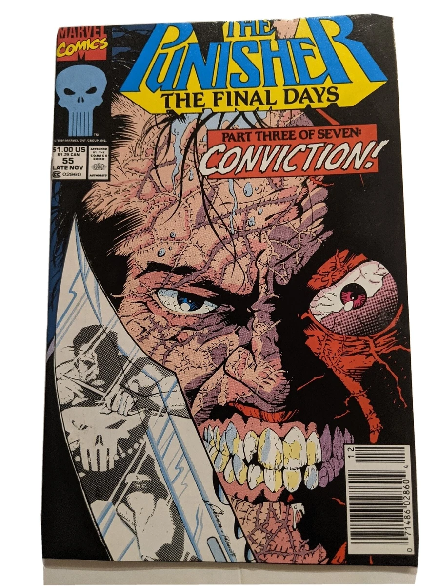 Punisher #55 Marvel November 1991 White Pages Comic Book ...