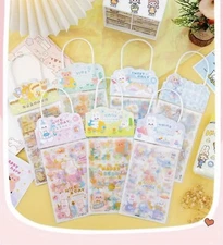 4PCS Random Cute Cartoon Stickers for Kids Fun Craft Stickers for Cup,Decor, DIY