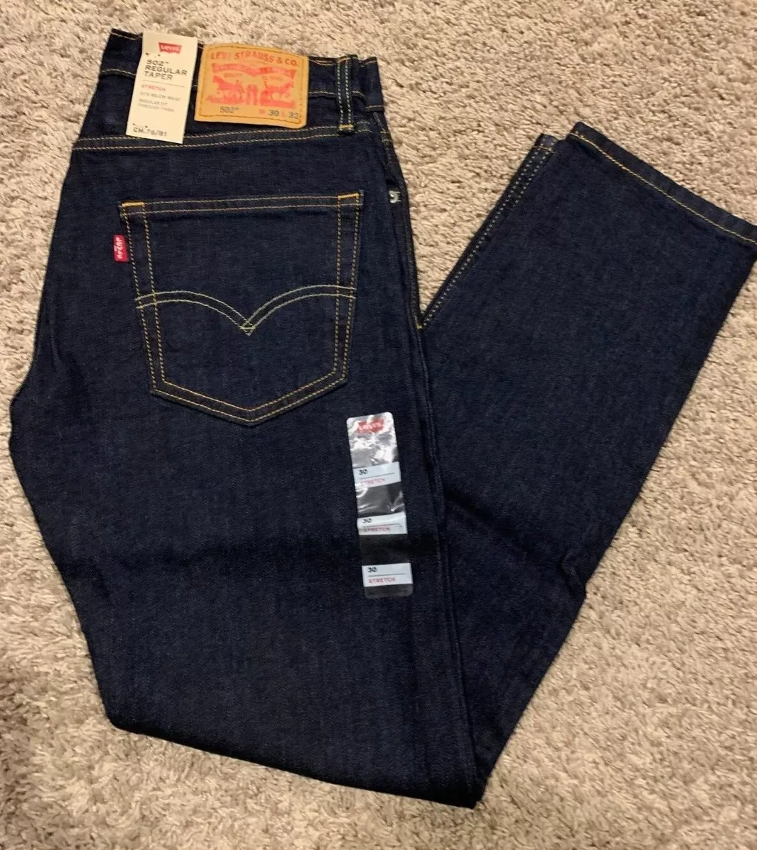502 regular cheap taper stretch