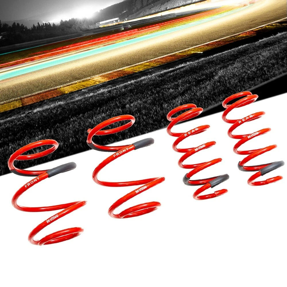 Megan Racing Red Street Lowering Springs Kit For 14+ Mini Cooper F56 F57  3rd Gen