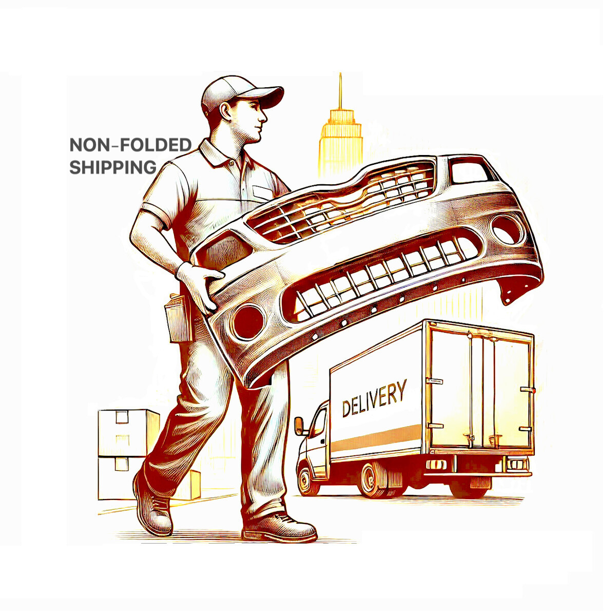 Front Left Bumper Cover End Cap for Chevrolet Silverado 2007-2013 15891681-NF