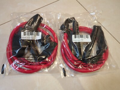 SPRI XT-M Xertube-Red-Medium Resistance BANDS X2 (2 Bands)