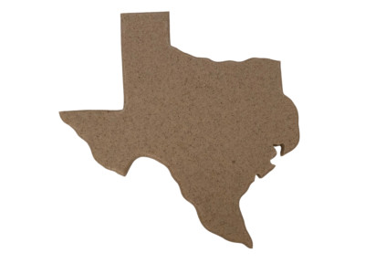 Unbranded Texas Shape Speckled Hard Surface Material 10 inch Trivet Hot Plate