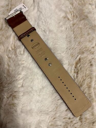 OFFERTA!!! Orologio Fossil Uomo Casual Militare Polsino Cinturino Pelle 20MM Autentico - Foto 2 di 2