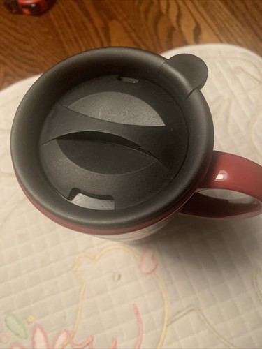 Longaberger Pottery Travel Mug - Picture 2 of 3