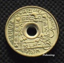 COMMEMORATIVE COIN POLAND - 10 YEARS GREAT ORCHESTRA OF CHRISTMAS CHARITY (UNC)