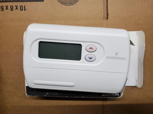 Emerson 1F86-344 Non-Programmable Thermostat for Single-Stage Systems