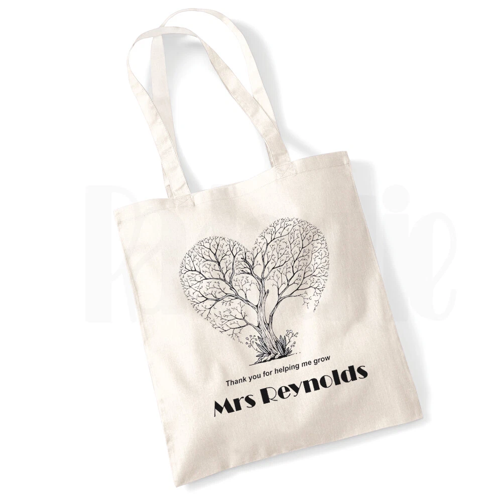 Personalised Canvas Tote Bag