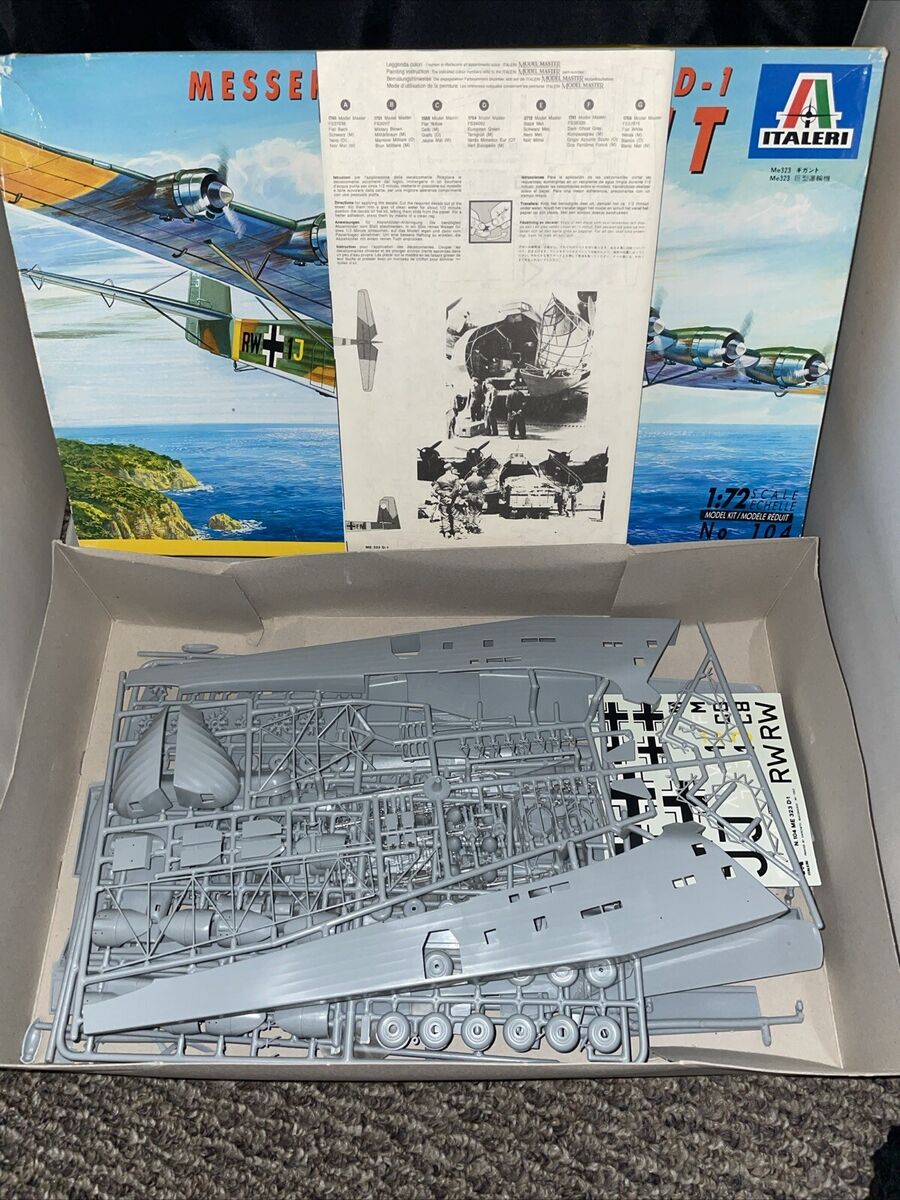 Italeri 1/72 Scale Messerschmitt Me 323D-1 Gigant | eBay Italeri 1/72 Scale Messerschmitt Me 323D-1 Gigant | eBay