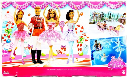 Barbie in the Nutcracker Target Exclusive 4 Doll Holiday Gift Set Mattel CHD08 - Picture 7 of 9