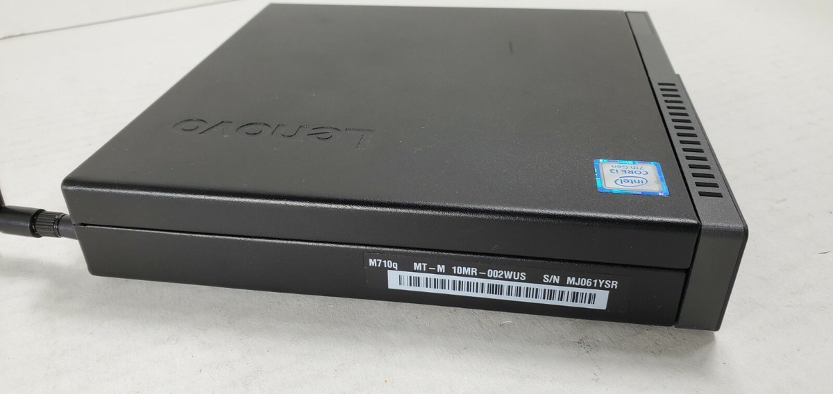 Lenovo ThinkCentre M710q Tiny i3-7100T@3.40 GHz 8GB 256GB SSD Win