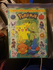 POKEMON Activity book  With Stickers 2005