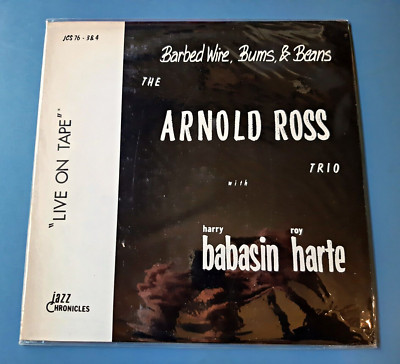 LP JAZZ 1976 Arnold Ross Trio   Barbed Wire, Bums, And Beans