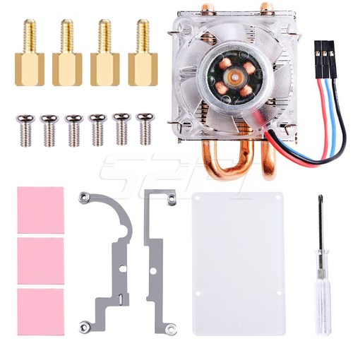 52Pi Low-Profile Ice Tower Cooling Fan LED Light for Raspberry Pi 4 B / 3B+ - Picture 8 of 15