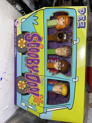 SCOOBY DOO Pez Collection NEW in BOX Scooby Shaggy Velma Daphne Fred 2014