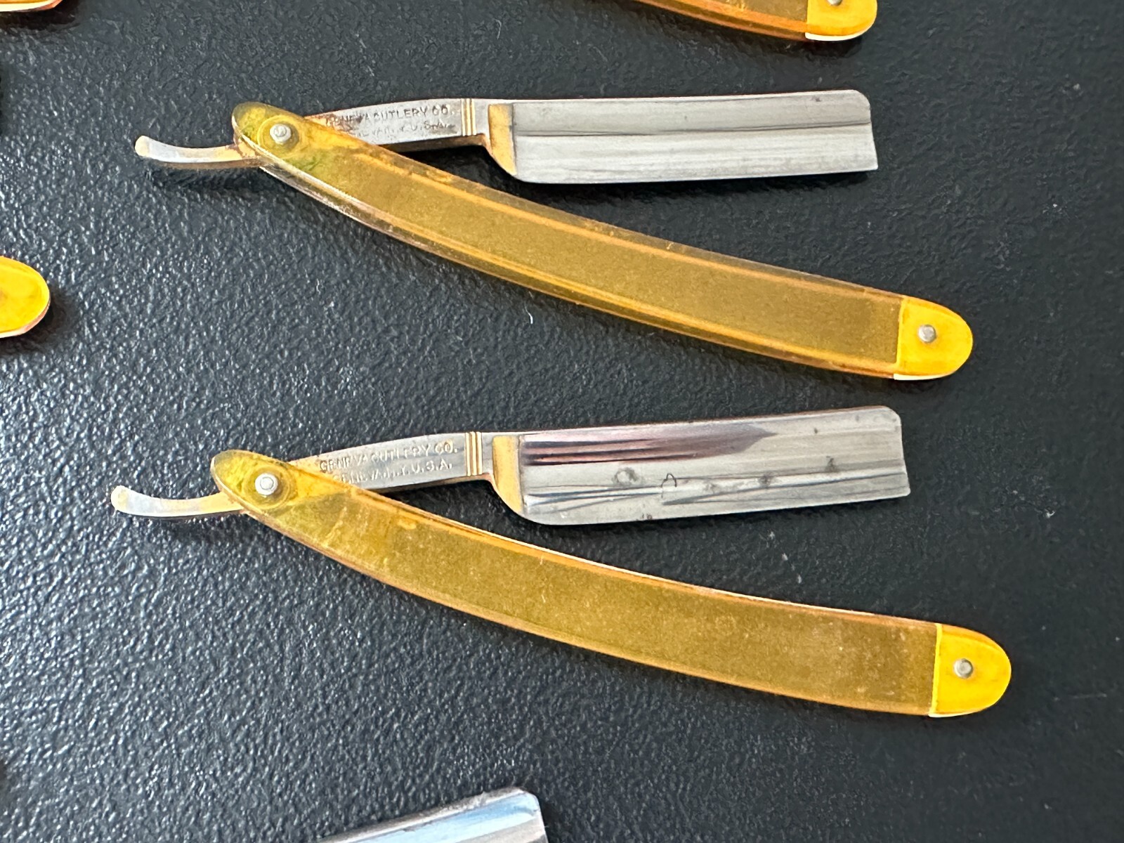 Antique 7 Day Straight Razor Set GENEVA CUTLERY CO. (Straight Razor Auction 40) eBay