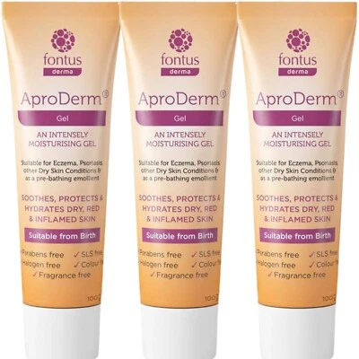 AproDerm Moisturising Gel 100gm Pack 3