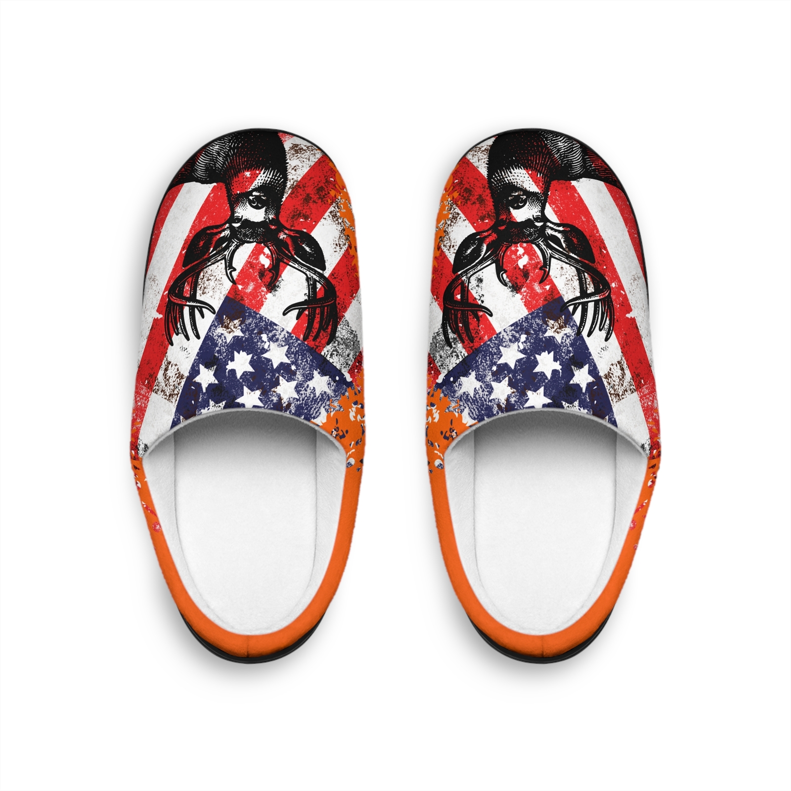 SAOLA Safety Orange American Huntin' Pantofole da interno per uomo