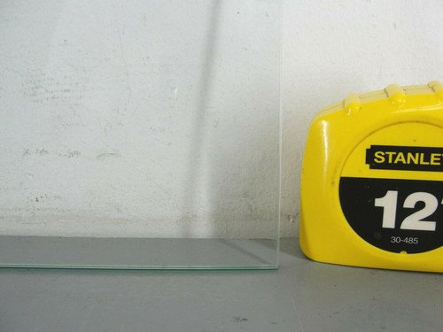 GLASS PANEL RETAIL DISPLAY CUBE FLOATING SHELF SAFETY PLATE PANE RECTANGLE 9x14 - Picture 2 of 4