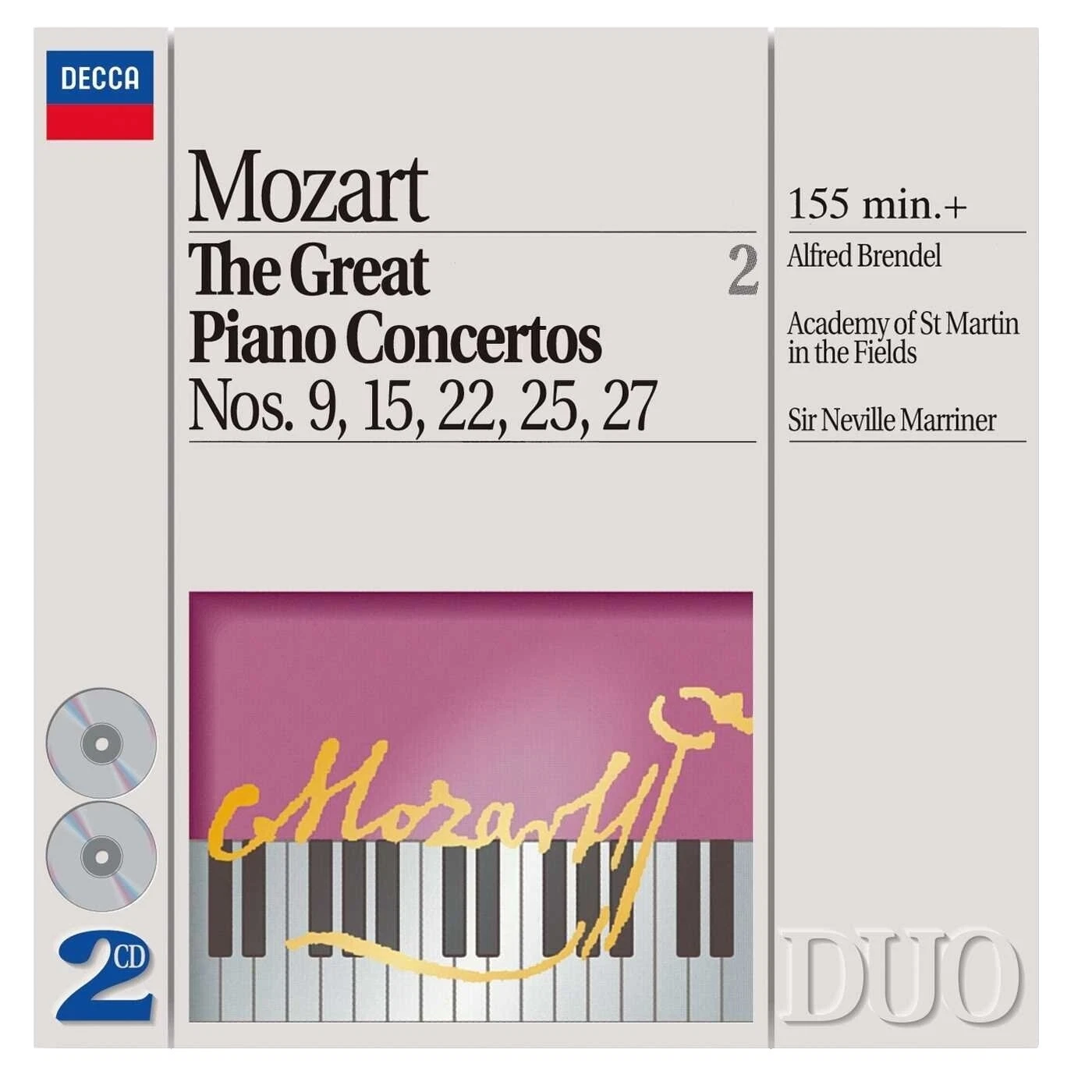CDs de música Philips Mozart