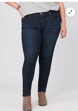 Dark Indigo "Ab"solution® Booty Lift Plus Jegging Jeans size  10