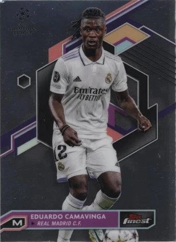 2022-23 Topps Finest UEFA Club Competitions Eduardo Camavinga #77