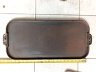 Vintage GRISWOLD Cast Iron Griddle # 8 LOGO