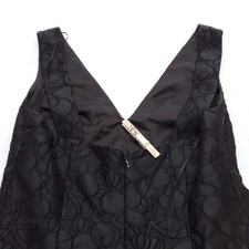 JCrew Sleeveless Casual Zip Up Short Dress Womens Size 0 Black