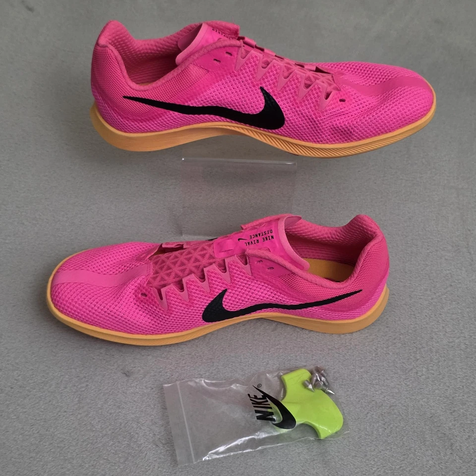 Кроссовки мужские Nike Zoom Rival дистанционные размер 11 DC8725-600 с шипами новые - Изображение 3 из 4