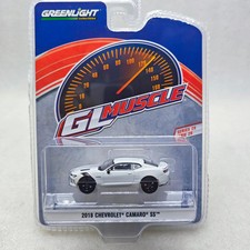 GreenLight 1:64 Camaro SS Red Line Edition Diecast Alloy Car Model Silver67