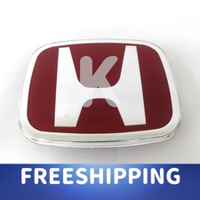 Fit Red H Front Grille Emblem Badge Modle Listed Oem 75701-slj-003 Usa Fit Red H Front Grille Emblem Badge Modle Listed Oem 75701-slj-003 Usa