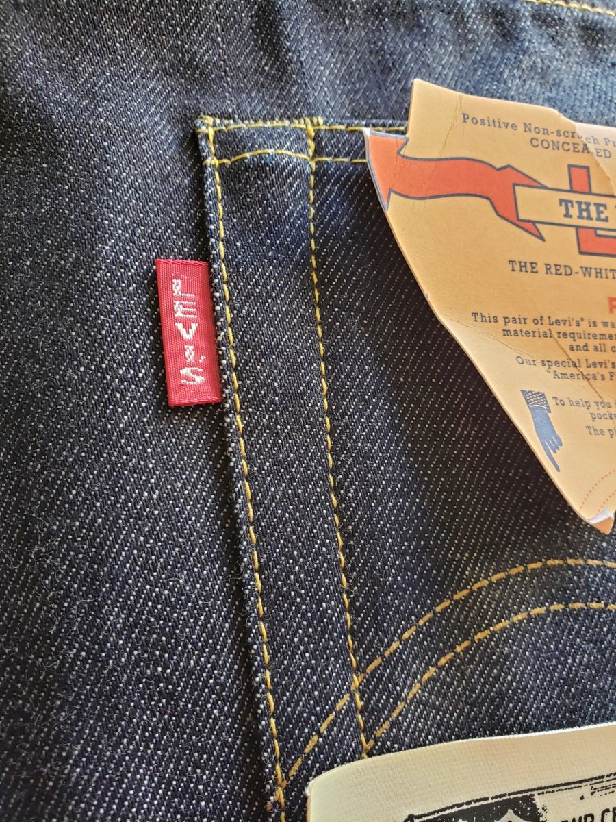 MADE in USA LEVI'S 1944 501 White Oak Selvedge LVC Vintage