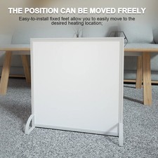 800W Electric Infrared Space Heater Wall Mounted Panel Radiator PTC Home Warmer