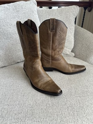 Cowboy Western Dockers mens boots By Gerli  Leather Size 46 Men s 12