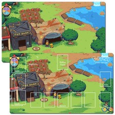 Pokemon Table Playmat TCG CCG Play Mouse Pad Trading Card Game Mat Mousepad