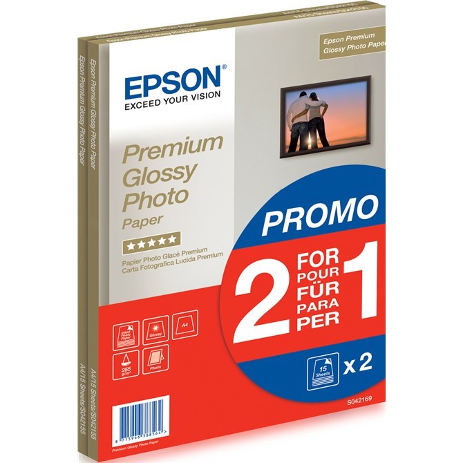 Epson Premium Glossy Photo Paper - 2 For 1), Din A4, 255G/M2, 30 Sheets Photo Paper - Image 9