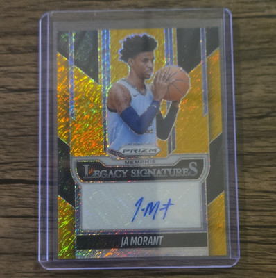 Panini Prizm 2025-26 Ja Morant LS-JAM Legacy Signatures Auto /10
