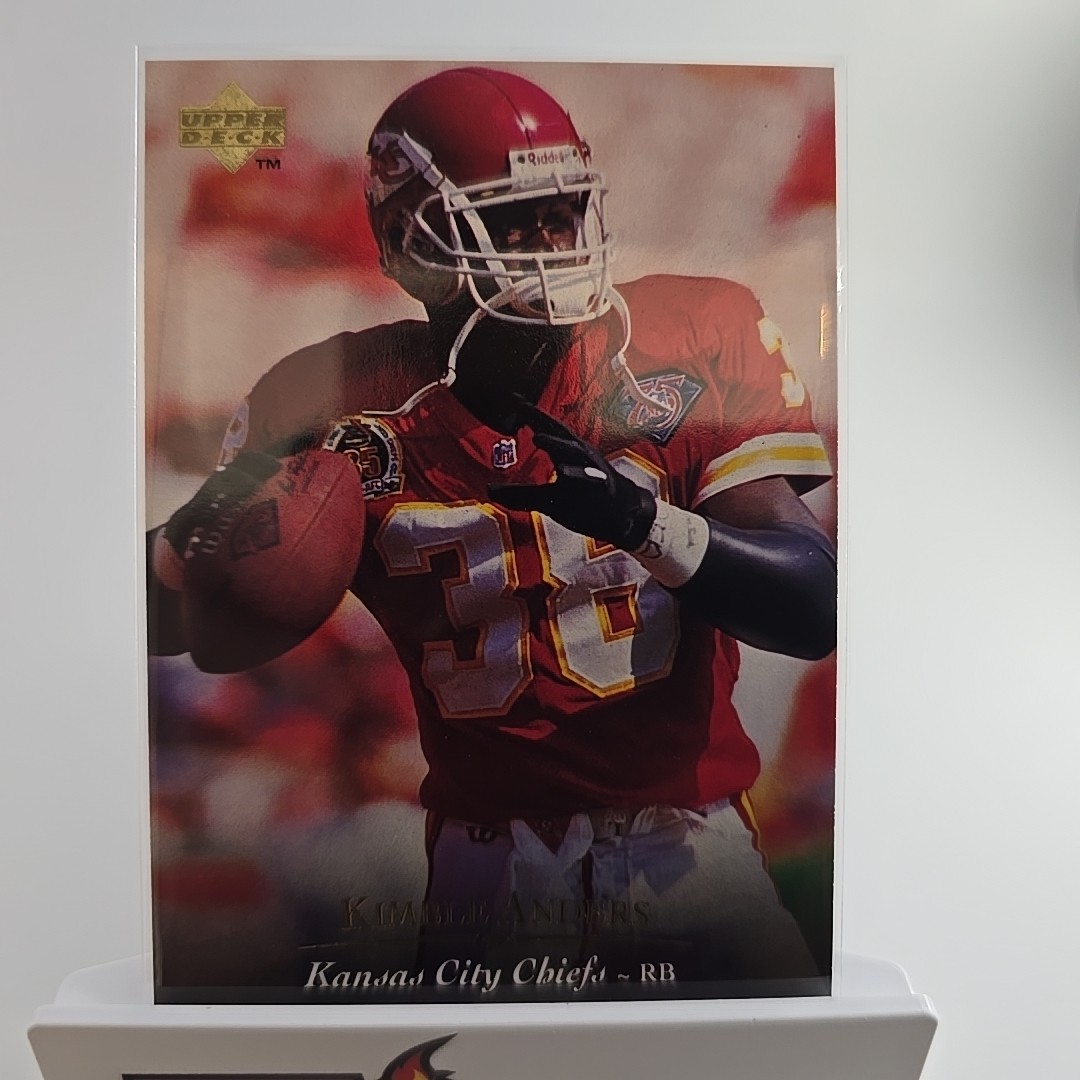1995 Upper Deck - Kimble Anders #279 Kansas City Chiefs