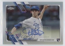 2021 Topps Chrome Update Target Chrome Auto Daniel Lynch #CUSA-DL Auto 0x69