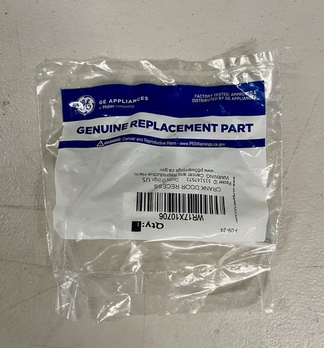 Genuine GE WR17X10706 Refrigerator Dispenser Chute Door Crank