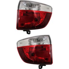 Left Right Outer Tail Lights For Dodge Durango 2011-2013 Halogen With Bulbs
