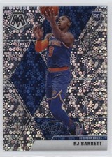2019 Panini Mosaic Rookie Image Variation Fast Break Silver Prizm RJ Barrett ms9