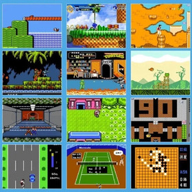 Mini Retro Video 500 Classic Games FC Game Console Player Handheld For Kid Adult